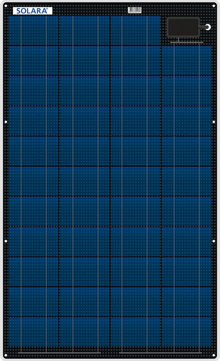 Image du produit Solara Panneau solaire 220 WH/D (844x481x3mm) (55 W, 2.80 kg)