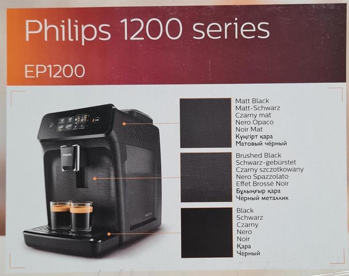 Productafbeelding Philips Serie 1200 EP1200/00 Volautomatisch koffiezetapparaat Espressomachine, zwart