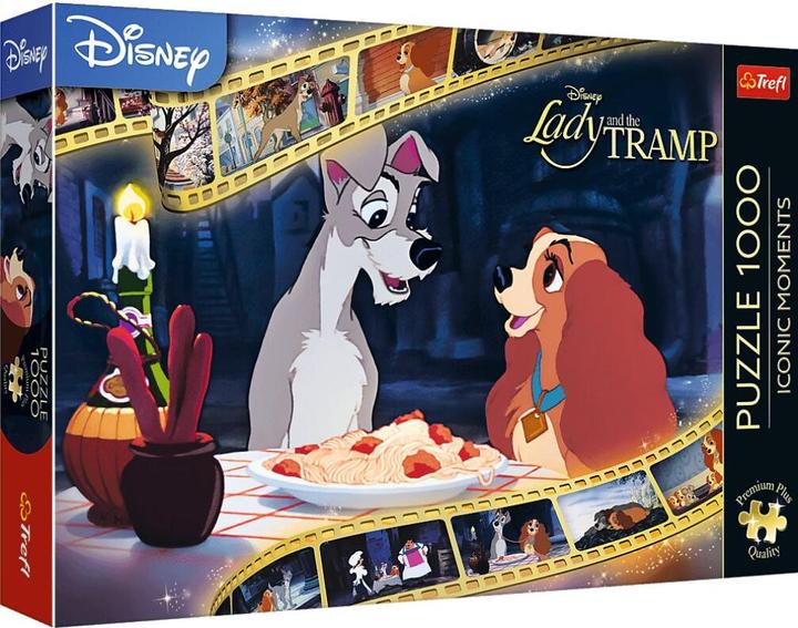 Produktbild Trefl Puzzle Premium Plus 1000 - Disney Susi und Strolch (1000 Teile)