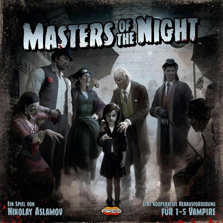 Actual product image Asmodée Connoisseur game Masters of the Night (German)