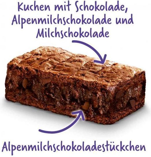 Image du produit Milka Brownie au chocolat (1 pcs, 176 g)