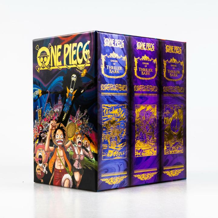 Image du produit One Piece Sammelschuber 5: Thriller Bark (inklusive Band 46–53) (Allemand, Eiichiro Oda, Antje Bockel, Josef Shanel, Matthias Wissnet, 2024)