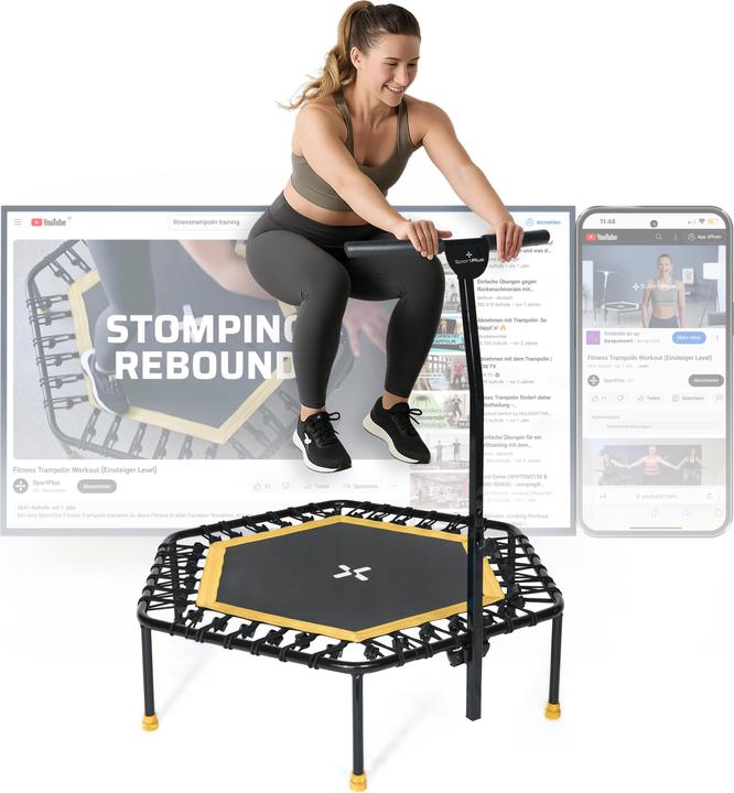 Produktbild Sportplus Fitness Trampolin (126 cm)