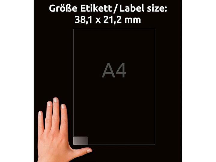 Produktbild Avery Transparente Adressetiketten