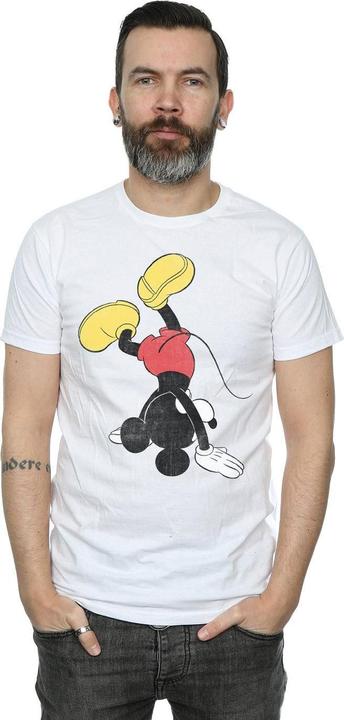Actual product image Disney Mens Mickey Mouse Upside Down T-Shirt (M)