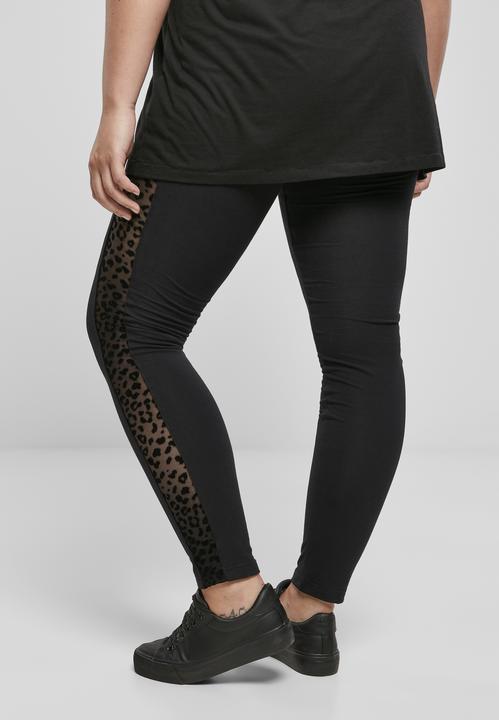 Immagine prodotto Urban Classics Leggings a righe in pizzo da donna (XS)