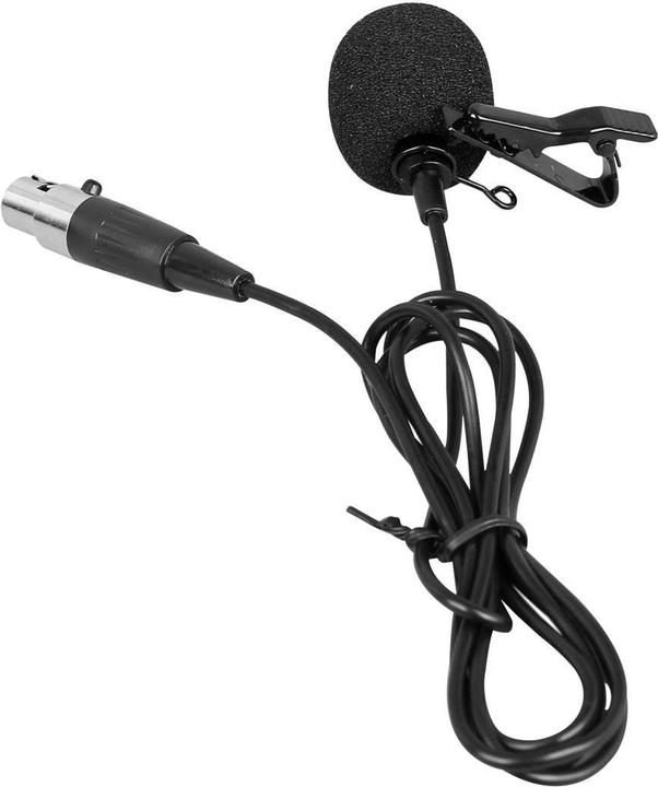 Actual product image Omnitronic UHF-E series lavalier microphone