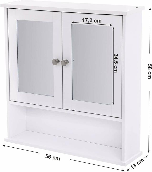 Produktbild Vasagle Felix (56.5 x 13 x 58.5 cm)