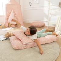 Actual product image Howa 2 in 1 children's armchair + children's lounger - backrest 6-way adjustable "flowers (Child armchair)