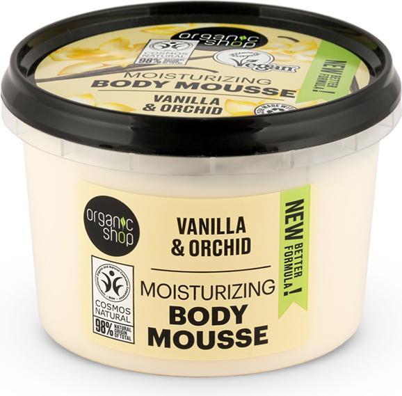 Organic Shop Organic Vanilla Orchid (Körpercreme, 250 ml)