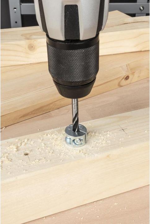 Produktbild wolfcraft wolfcraft 1 Univ.-Tiefenstopp-Set 3-tlg. ø6,8,10mm (6, 8, 10 mm)