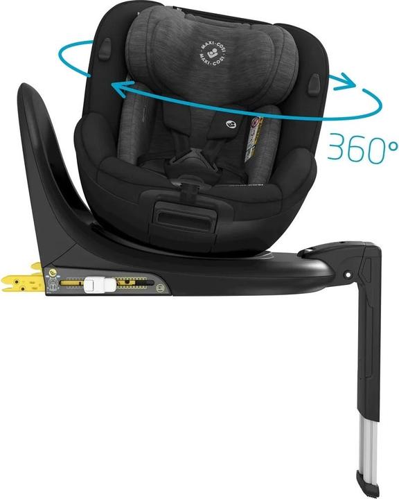 Actual product image Maxi-Cosi Mica Authentic Black (Reboarder, ECE R129/i-Size Standard)
