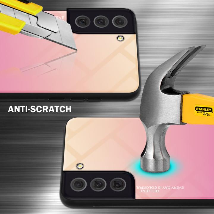 Immagine prodotto Cadorabo Manicotto per vetro in TPU a 2 colori (Samsung Galaxy S22+)