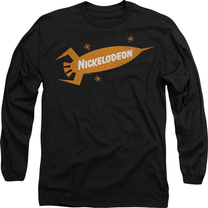 Actual product image Nickelodeon Unisex Adult Retro Rocket Logo T-Shirt (XXL)