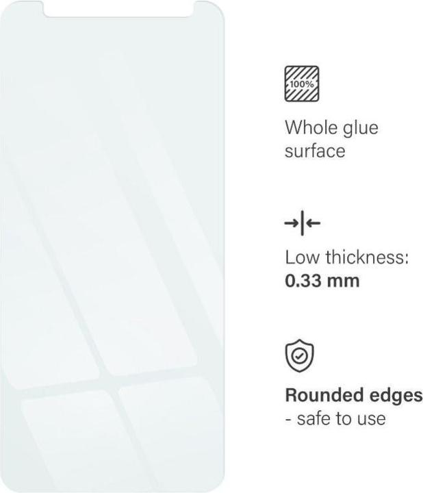 Actual product image BlueStar Tempered Glass (1 Piece, Samsung Galaxy A7 (2018))