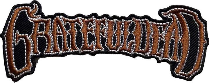 Actual product image Grateful Dead Logo Iron On Patch (1 x)