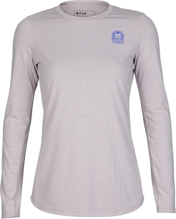Fox Jersey 24 W Ranger Dr Ls Gry/Lt Gry (S)