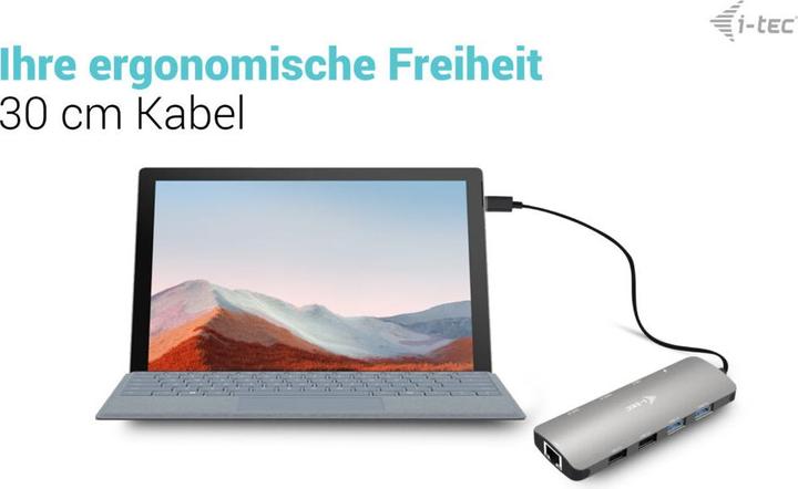 Actual product image i-tec Nano (USB-C, 9 Ports)