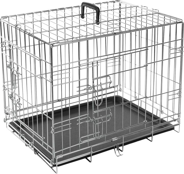 Produktbild Flamingo metalltransportbox für hunde keo (Hund, Reflektoren, Faltbar)