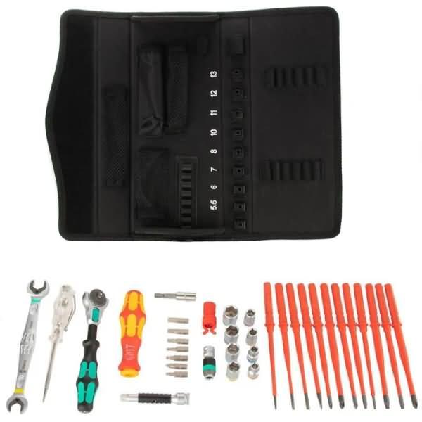 Image du produit Wera Kraftform Kompakt W 1 Wartung (35 pièces)