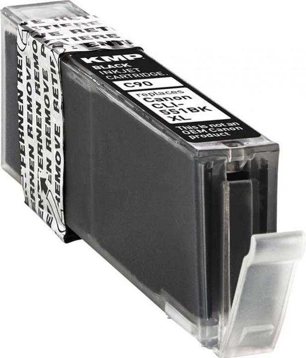 Immagine prodotto KMP Comp. cartuccia d'inchiostro C90 con Canon CLI-551 BK XL (FC)