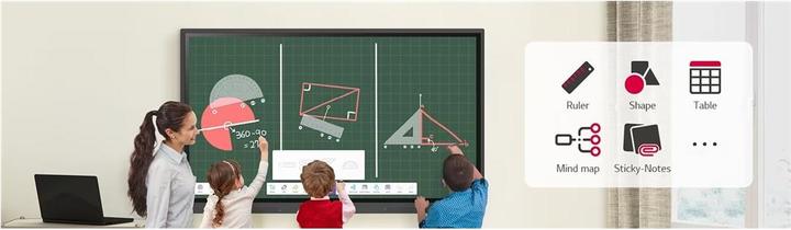 Actual product image LG Createboard 86TR3DK (3840 x 2160 Pixels, 86")