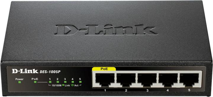 Immagine prodotto D-Link Des-1005p (5 Porti)