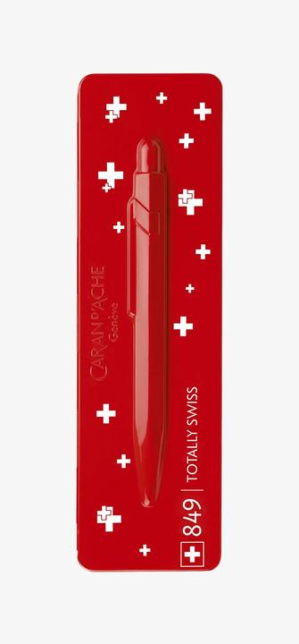 Immagine prodotto Caran d'Ache 849 Totally Swiss mit Etui (Bianco, Rosso, 1 x)