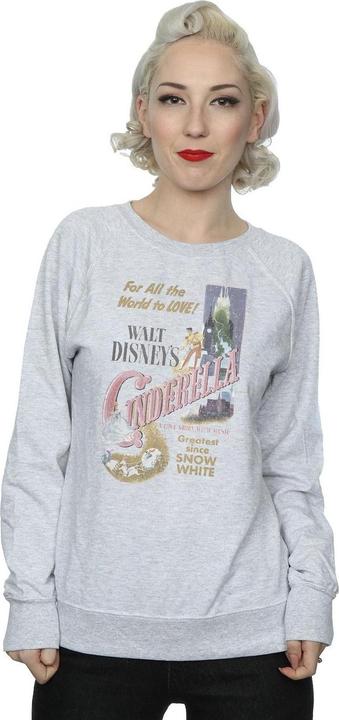Actual product image Cinderella Womens/Ladies Poster Sweatshirt (L)