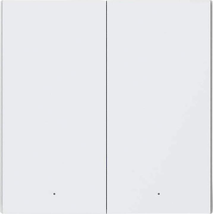 Produktbild Xiaomi Smart Wall Switch H1 Weiss With Neutral, Double Rocker (Zigbee)