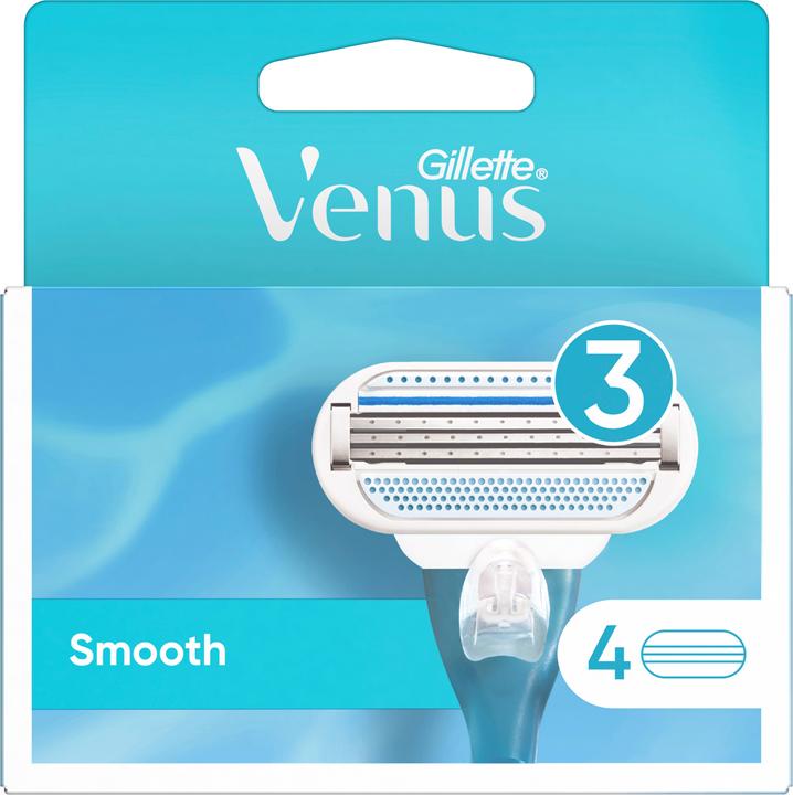Gillette Venus Venus Smooth blades (4 razor blades) (4 x)