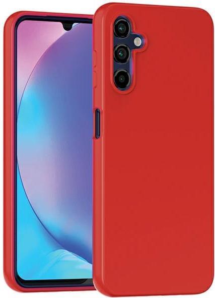 Produktbild Soft Sam A25 5G czerwony/red (Samsung Galaxy A25, Samsung Galaxy A25 5G)