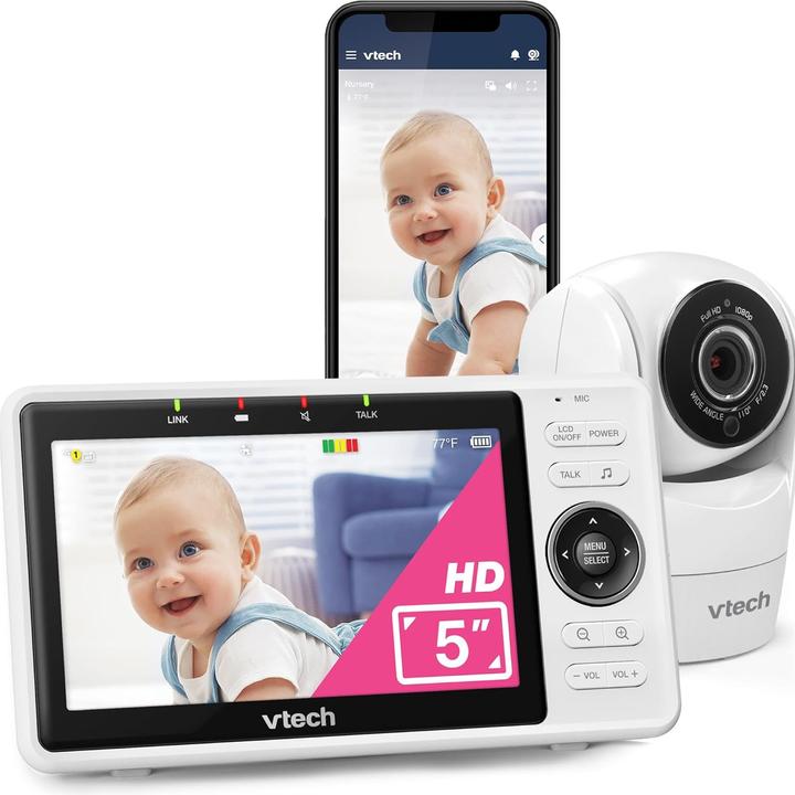 VTech Babyphone mit Kamera VM901-1W (Babyphone mit Kamera)