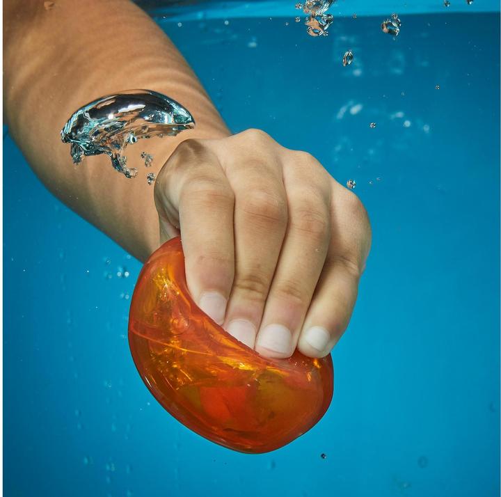 Image du produit Nerf Paquet de 3 balles Super Soaker Hydro Balls, réutilisables et remplissables à l'eau.
