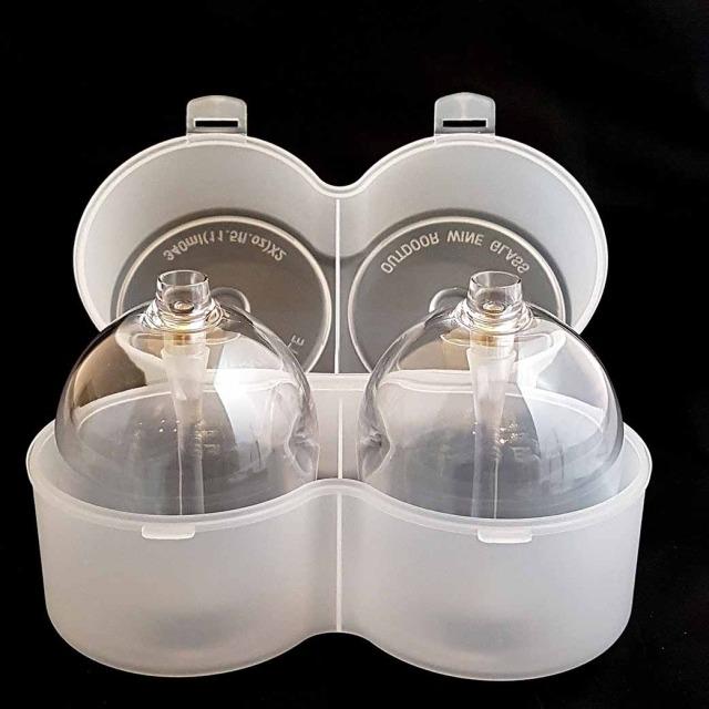 Produktbild Winkee Weingläser to go 2-er Set (2 Gläser, Rotweingläser)