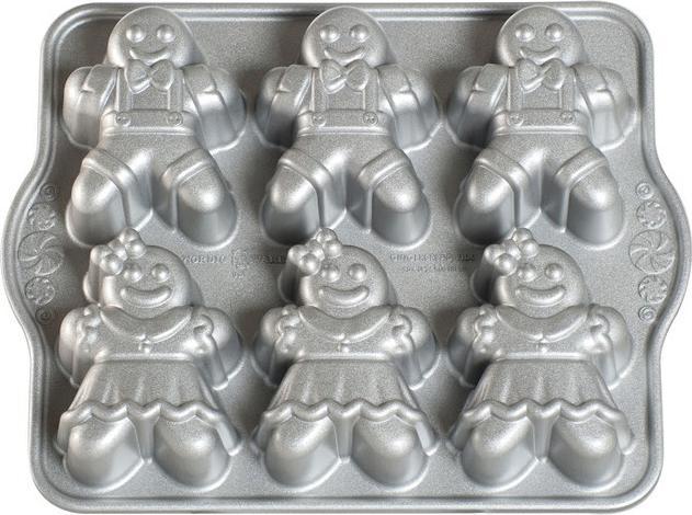 Actual product image Nordic Ware Gingerbread Kids Cakelet Pan