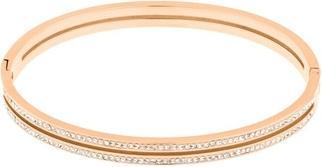 JVD - Shiny rose gold-plated steel bracelet SSSB0058XI8RO - Diameter: 5.8 cm (5.80 cm)