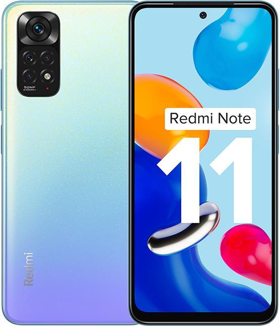 Produktbild Xiaomi Redmi Note 11 (128 GB, Star Blue, 6.43", Dual SIM + SD, 50 Mpx, 4G)