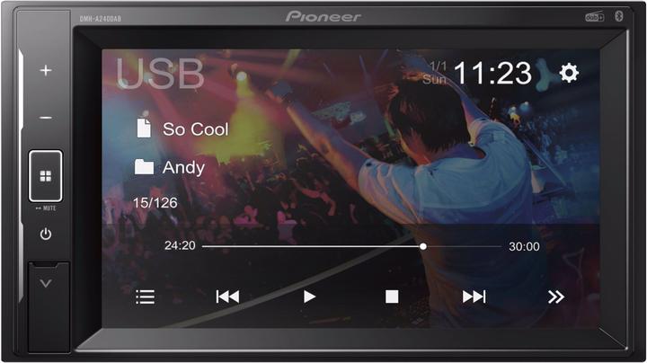Actual product image Pioneer DMH-A240DAB (MirrorLink)