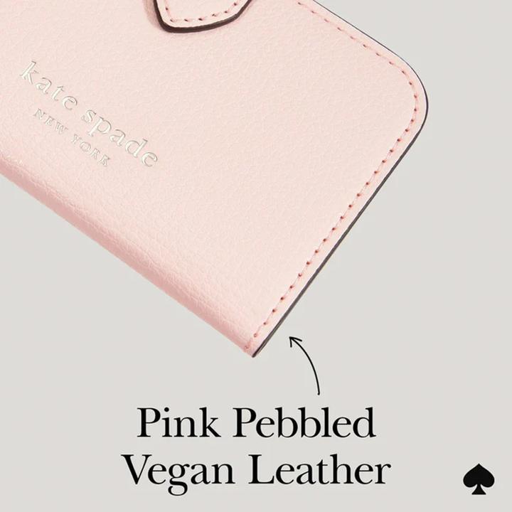 Produktbild Kate Spade Morgan MagSafe Wallet – Magnetische Geldbörse (Kreiderosa)