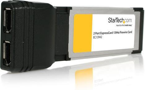 Image du produit StarTech Carte Express 2 ports FireWire IEEE 1394 pour ordinateur portable
