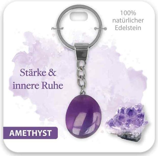 Image du produit BB Klostermannn Schlsselanhnger Edelstein Amethyst