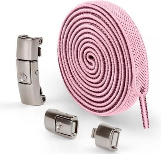 MU Classic Press Lock Series 1 Paar Elastische Schnürsenkel (100 cm)