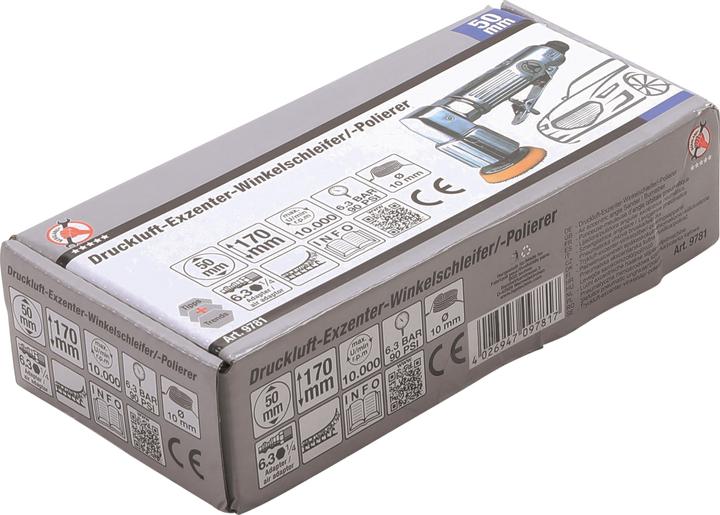 Produktbild BGS Druckluft-Exzenter-, Winkelschleifer / -Polierer (Exzenterschleifer, Exzenterpolierer)