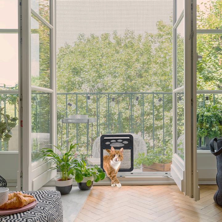 Immagine prodotto Relaxdays Sportello per animali domestici (Gattaiola manuale)