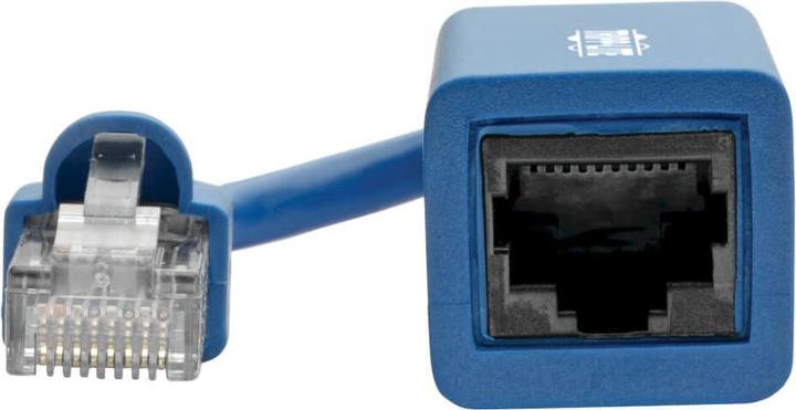 Actual product image Eaton Console Rollover Cable Adapter for CISCO RJ45 M/F Blue 12.7cm 5inch (UTP, CAT6, 12.70 m)