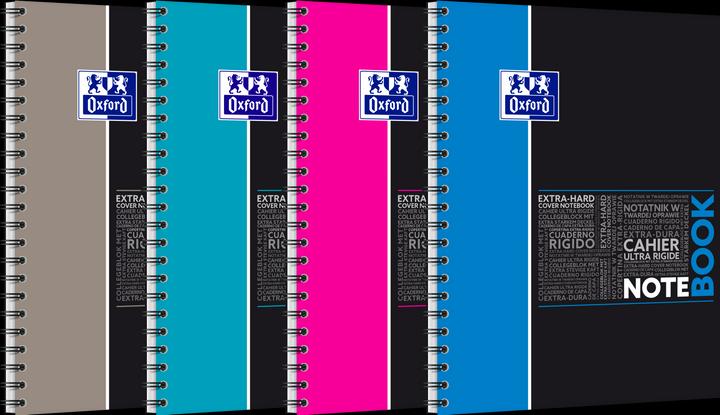 Oxford Studium Notebook (A4, Kariert, Harter Einband)