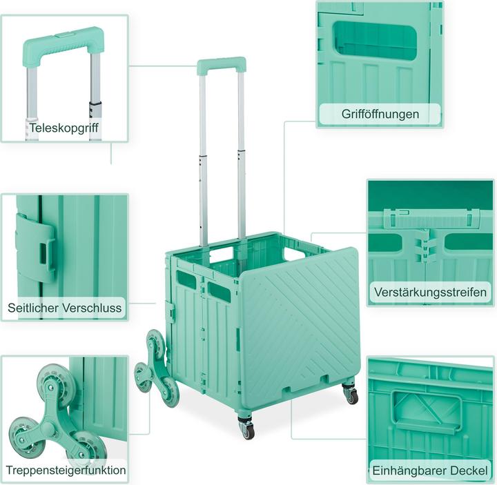 Immagine prodotto Relaxdays Carrello porta-spesa