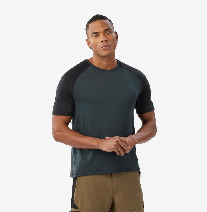 Simond T-Shirt Herren Merinowolle - Merino Resist grau