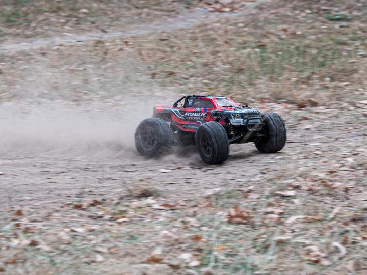 Actual product image Hobbytech Monster Truck Rogue Terra Brushless Red, RTR, 1:10 (RTR Ready-to-Run)